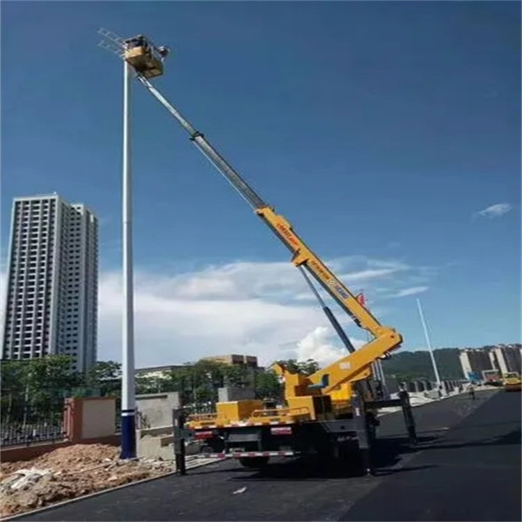 广元维修路灯的曲臂升降车出租